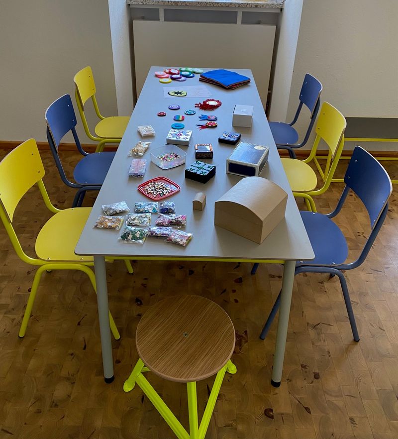 Kreativwerkstatt in Schloss Friedrichstein